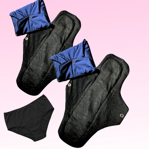 Reusable Sanitary Pad with Cotton Panty